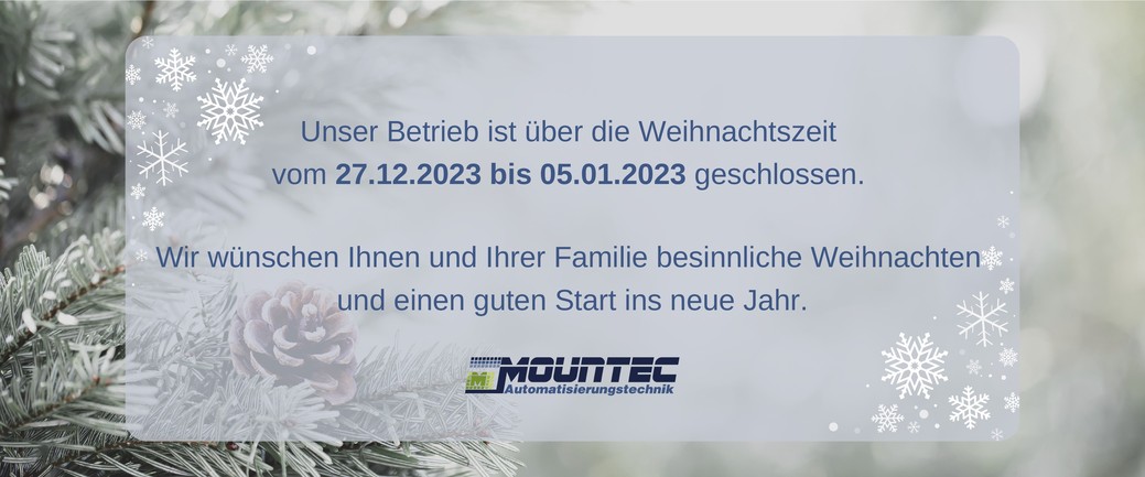 Betriebsferien 2023